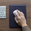 Genuine Leather Minimalist Premium Just Right [aso] Mousepad, Design, Brand-Free, Quality, Size, bo-mp269 (Navy)