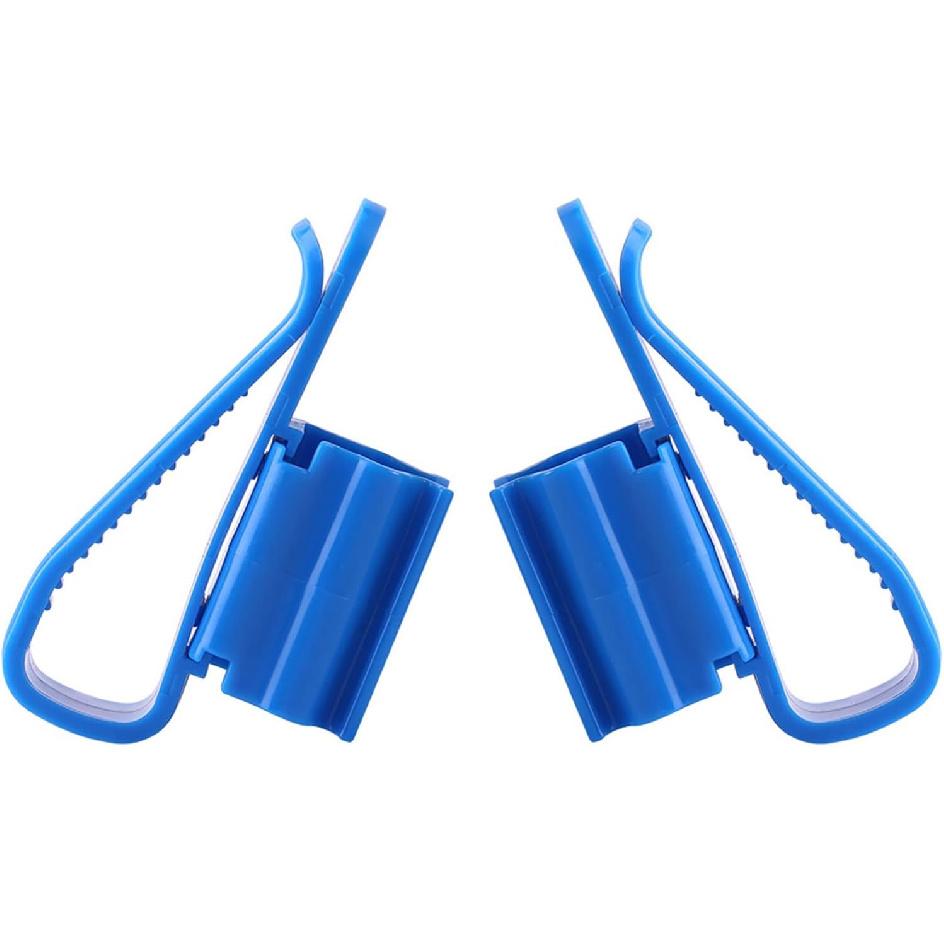 2Pcs Water Pipe Clips, Multifunction Plastic Adjustable Fish Tank Clamps Mounting Clip Water Pipe Tube Clamp Hose Holder