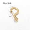 Small Size Key Chain Buckle Titanium Alloy Spring Connecting Buckle  DIY Accessories