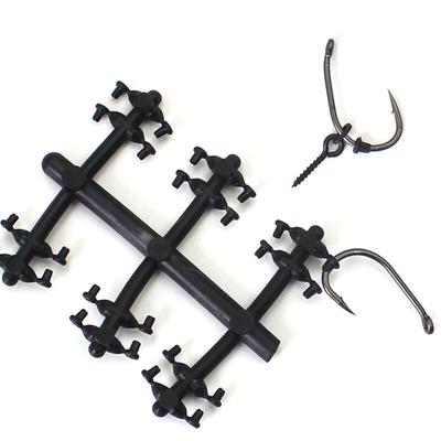 48PCS Hook Stops Beads Carp Fishing Accessories StoperBlack Carp Fishing Hair Chod Ronnie Rig Pop UP Boilies Stop Tackle