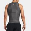 Under Armour UA Iso-Chill Letter Logo Print Slim Fit Dry Comfortable Breathable Sleeveless Tank Top Men Tank Tops Dark-Gray 1365225-025