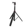 Action Camera Tripod Fit for DJI Osmo Pocket 3 Selfie Stick Mount Small Handheld Table Desk Extendable Stand 63in with