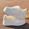 High-value little white shoes women's board shoes 2025 new summer popular thick-soled canvas shoes milk fufu casual sports shoes