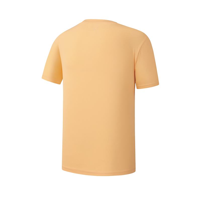 New FILA Fitness Series T Shirt Men's Light Tender Orange A11M521107F-OR