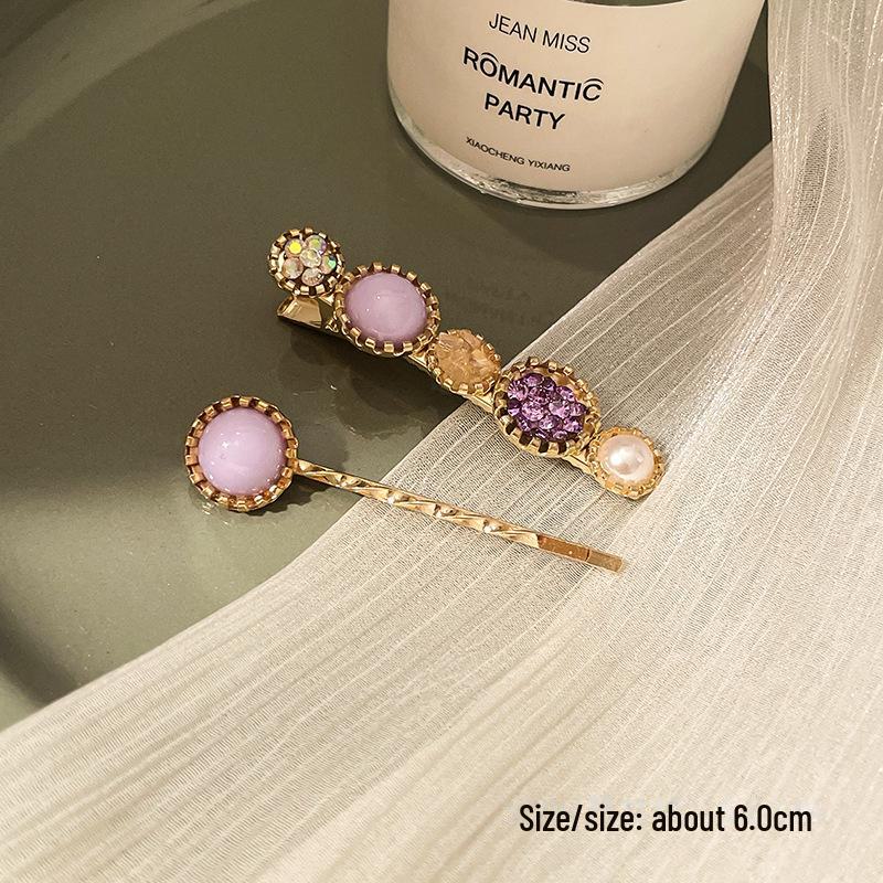 Korean Pearl Hairpin - Trendy Side Clip for Women and Girls