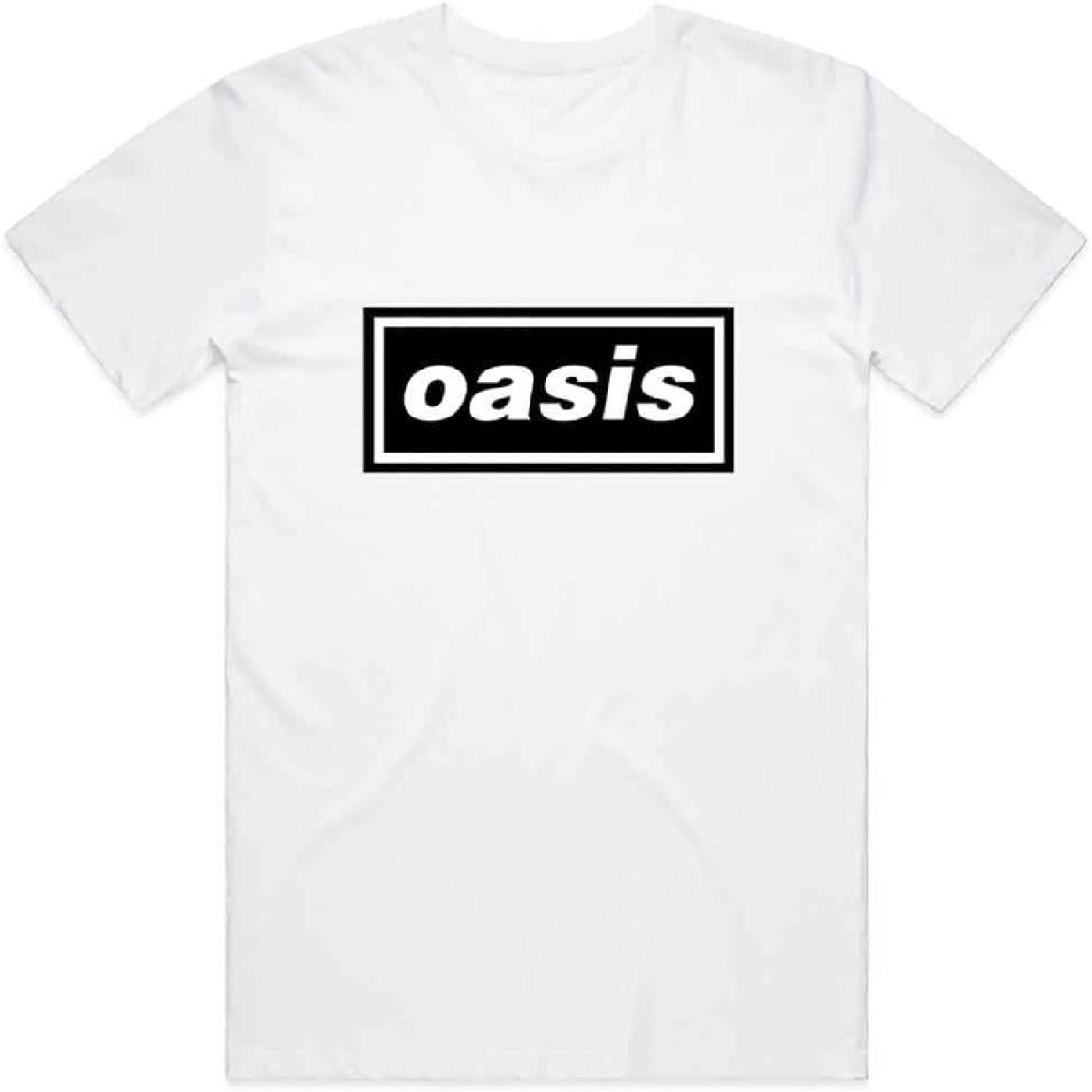 Oasis  Classic Logo  (White) T-Shirt XXXXXL белый