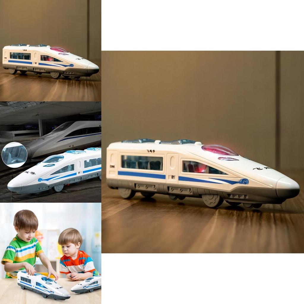 Inertia Train Toy For Kids With Lights And Music For Interactive Play