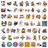 55 Cartoon Detective Dog Stickers - Journal, Stationery, Water Bottle, Computer Decoration, Waterproof