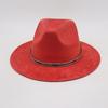 Wide Brim American Style Top Hat Western Cowboy Hat Jackson Jazz Hat Tibetan Ethnic Style Suede Hat For Men And Women