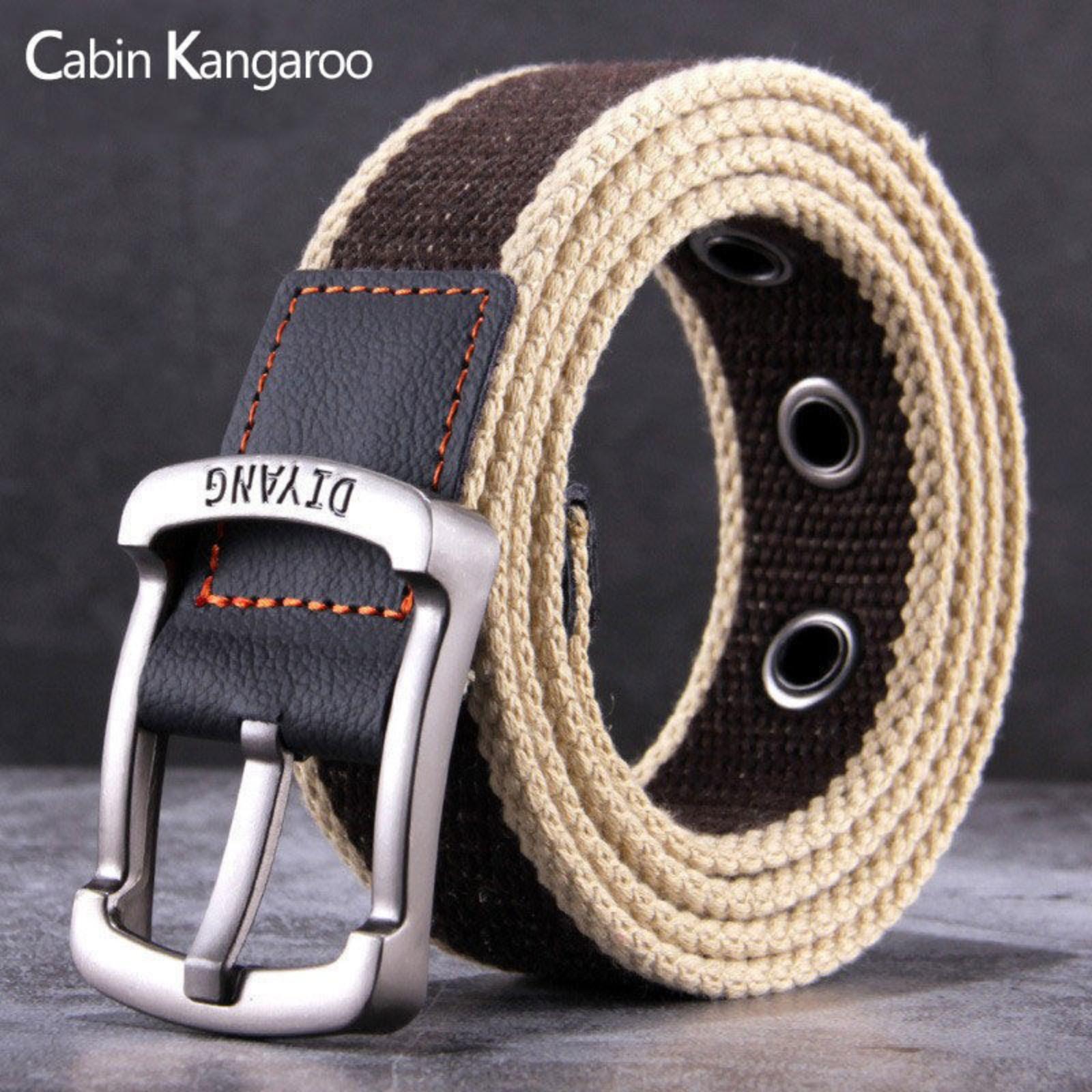 

Canvas Belt Men s Belt Casual Canvas Belt Belt Korean Version Of Casual Business Cowhide Pin Buckle Male Canvas Pants Belt One Size