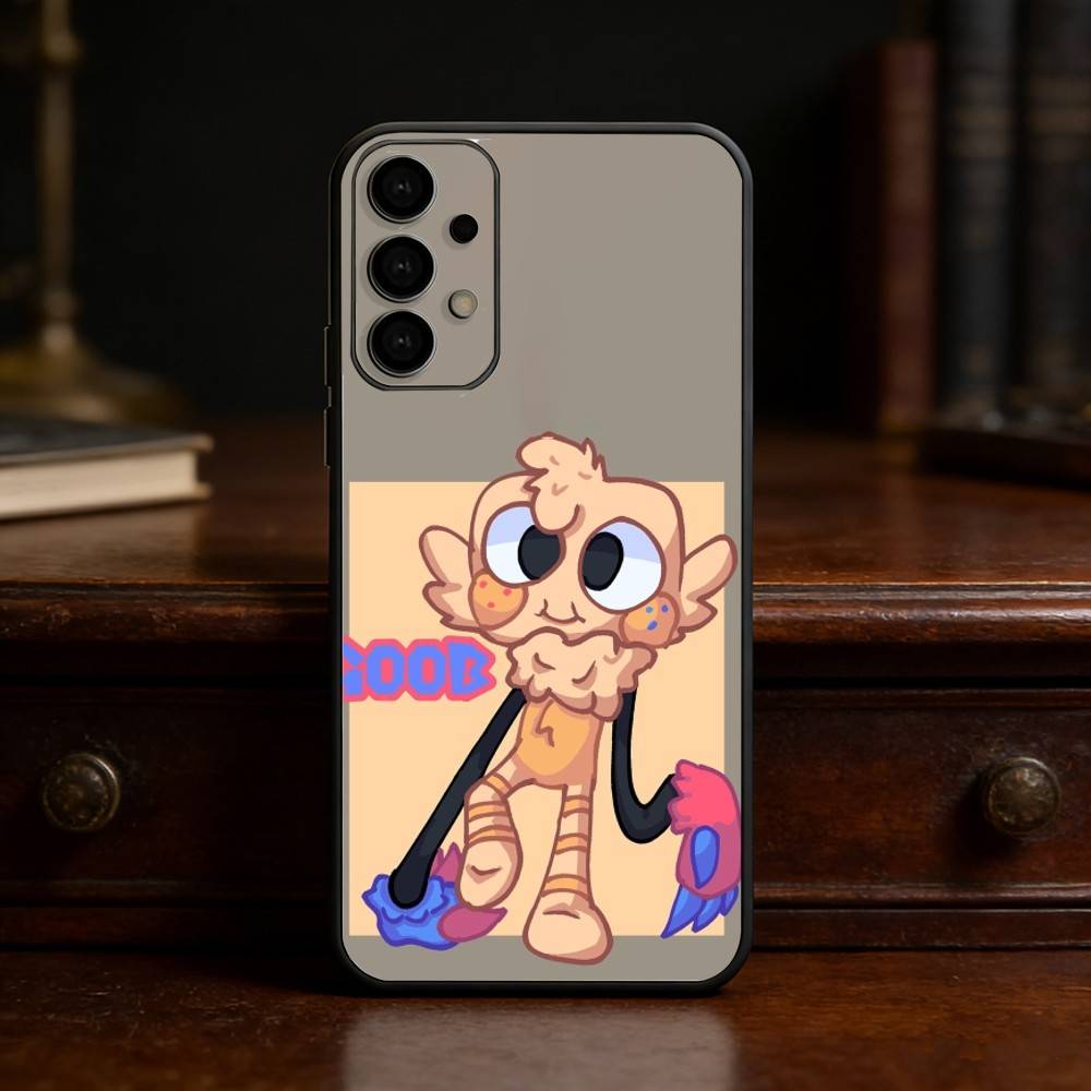 Cartoon Goob Dandys World Phone Case For Samsung S25,24,23,22,30,21,10,9,Ultra,Plus,Lite Soft Black Case