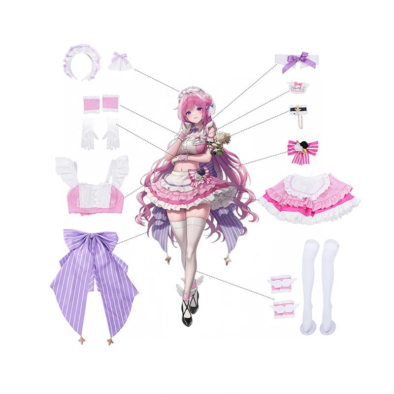 

Костюм для косплея Дороти Игра Nikke Goddess Of Victory Дороти Кофейная форма горничной Женский Хэллоуин Карнавальное платье M