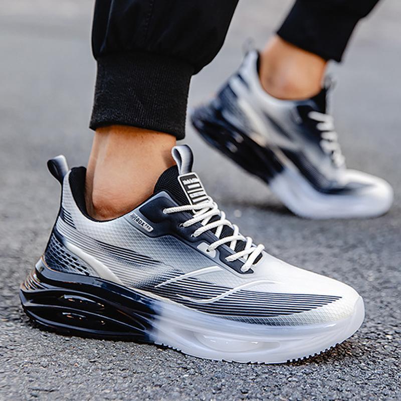 Men Summer Sports Sneakers Breathable Lightweight Mesh New LargeSize Running Shoes Cushioning Sneaker Uppers Outdoor Jogging Large Size