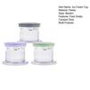 Ice Cream Cup 5-in-1 Dessert Maker Food Grade Reusable Multi-Purpose Ice Cream Milkshake Puree Mixer
