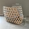 Eco-Friendly Storage Box Basket Large Capacity Pastry Basket Creative Bamboo Woven Basket  Picnic