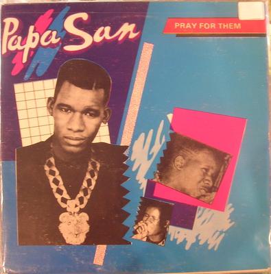 LP Record PAPA SAN - Pray For Them NONE Ujama Jamaica Reggae, Ska & Dub Used