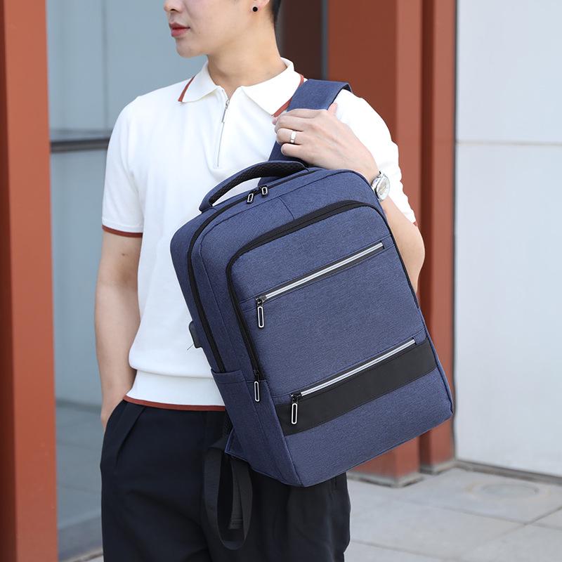 Módní velkokapacitní multifunkční batoh na notebook pro studenty a dojíždějící