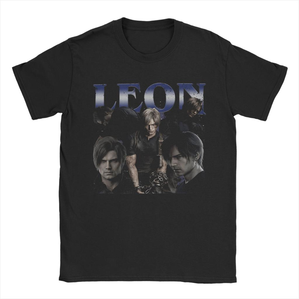 Leon Kennedy Girl Dinner T Shirt Beach Hippie T Shirts Unisex 100 Cotton ONeck 4XL 5XL 6XL Top Tees ShortSleeve Y2K Retro Tshirt