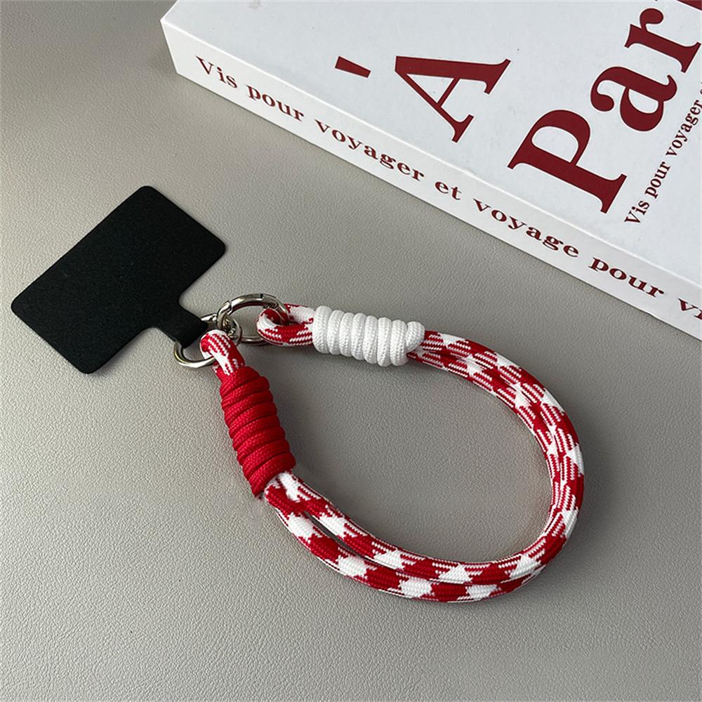 Coloful Can Be Carried Twist Rope Lanyard Hanging Decoration Phone Anti-loss Pendant Fashion Strong Wrist Short Straps Band