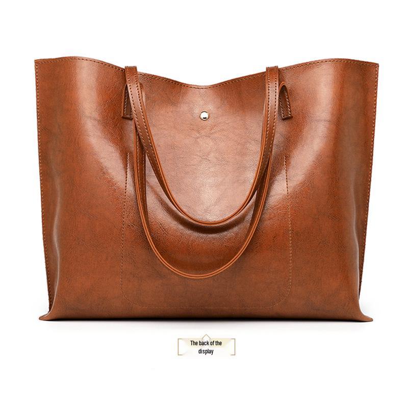2026 Versatile European and American One-Shoulder Large Capacity Tote for Women