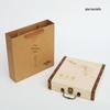 357g Solid Wood Pu-erh Tea Cake Storage Box - Universal Single Cake Gift Packaging