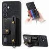 Wristband Cards Solt Leather Wallet Case For Samsung Galaxy S24 Ultra S23 S22 Plus S21 FE A04 A14 A24 A34 A54 A15 A25 A72 A73