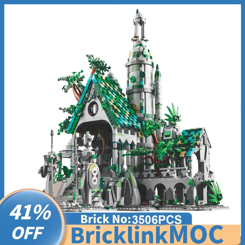 NEU 3506 Teile Spiel Filme Serien MOC Verlorene Stadt Szene Modell DIY kreative Ideen Weihnachten Kinderspielzeug Baupuzzle Geburtstag Geschenk