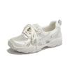 New Sports Forrest Gump Shoes Women's 2025 Summer Mesh Breathable Platform Shoes Versatile German Training Shoes Casual Dad Shoes Women