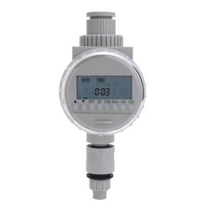 Wit Zonne-energie LCD-scherm Tuinirrigatiebesturing Auto Waterbesparing