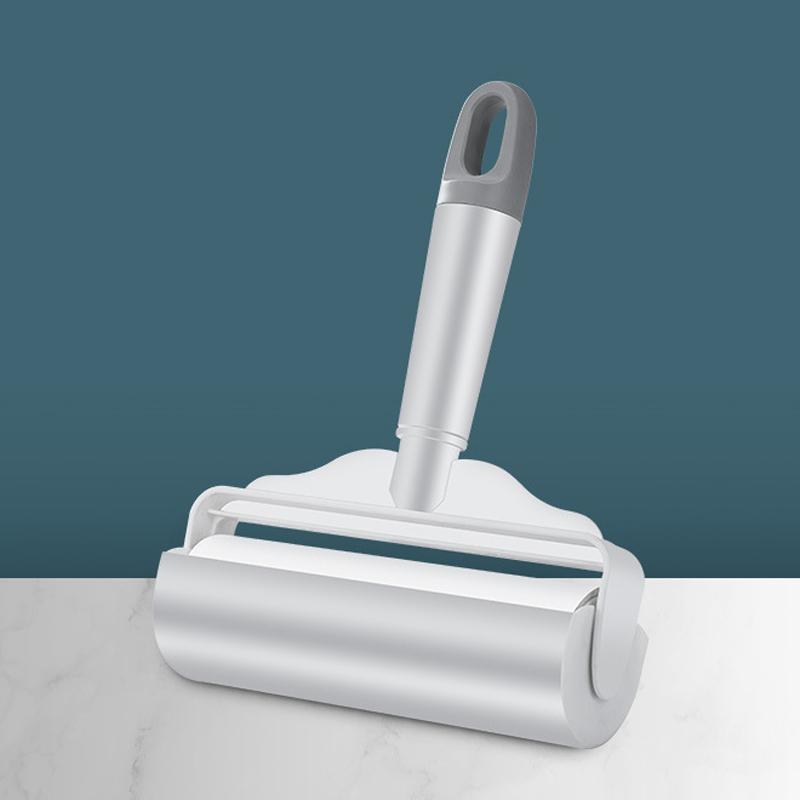 1Pc-Clothing Sticky Hair Device Washable Sticky Barrel Roller Dust Brush Suction Hair Roller Anti-Static Sticky Hair Roller