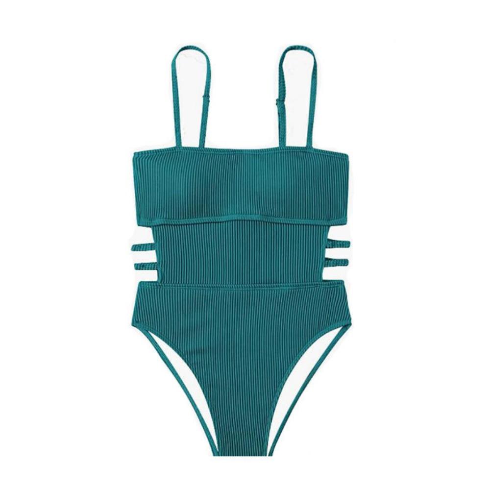 Evropské a americké sexy jednodílné bikiny dámské plavky