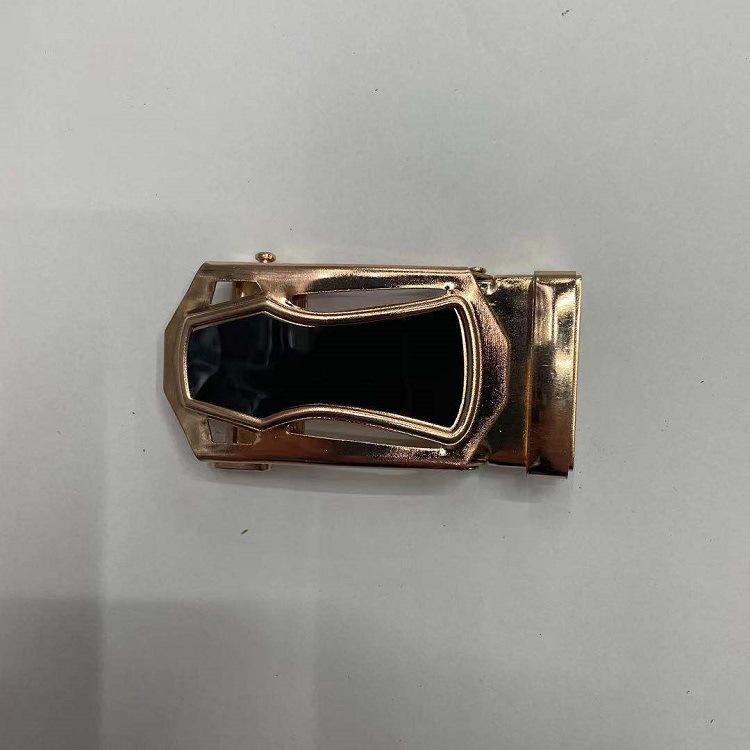 Men's Iron Automatic Belt Buckle with Logo