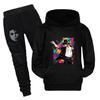Kids Hooded Sweater Casual Suit Fashion Print Daily Comfort Clothing Sets Boys