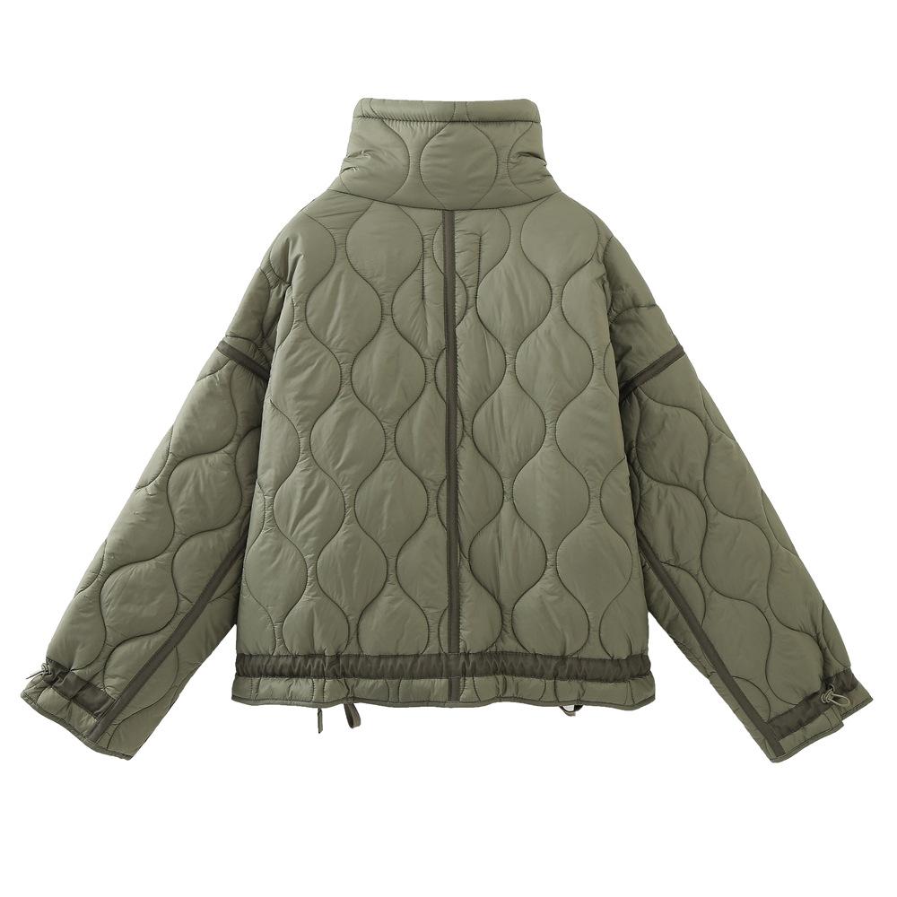 Autumn New Women's Clothing, European and American French Design Fashion Versatile Cotton Jacket Jacket