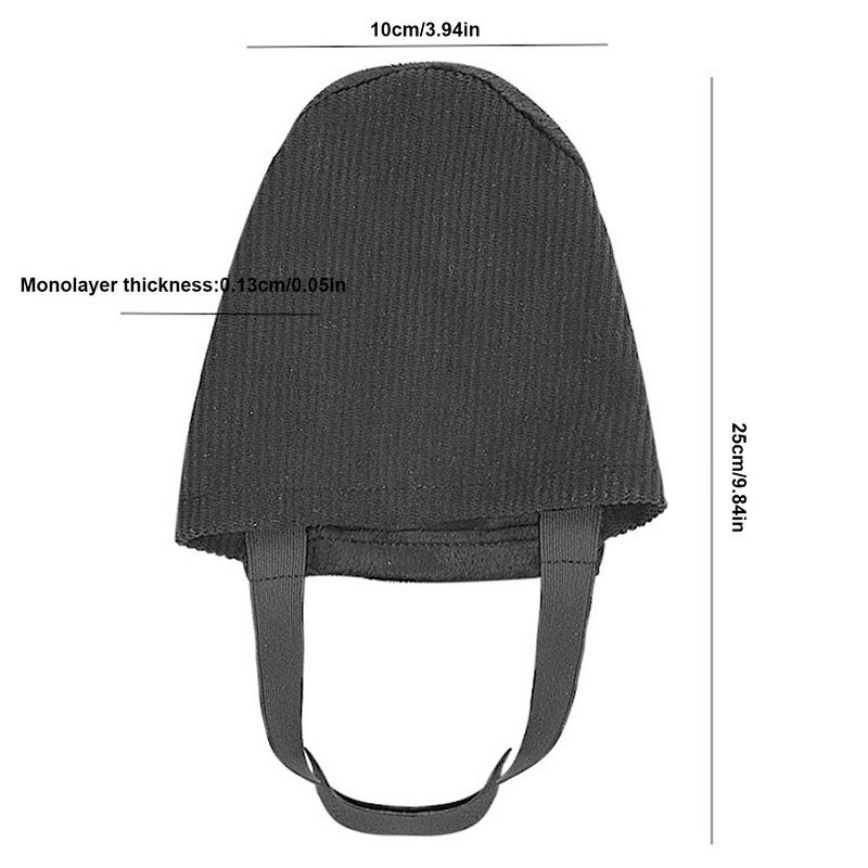 Non-Slip Bowling Shoe Slider Covers With Elastic Band Adjustable Bowling Shoe Sock Bowling Accessories for Indoor Sports