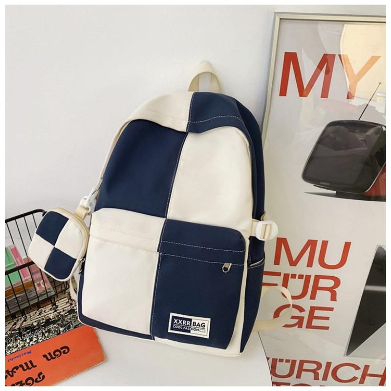 School Bag New High-value Niche Design Trendy and Cool Backpack Couple Light Travel Large-capacity Backpack Men