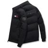 Jaqueta Masculina Trendy de Gola Alta Acolchoada de Algodão Grossa para Inverno - Estilo Coreano, Design Curto