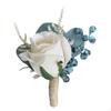 Corsage, Artificial Simple Ribbon , Party Boutonniere, Bridesmaid for Bridal