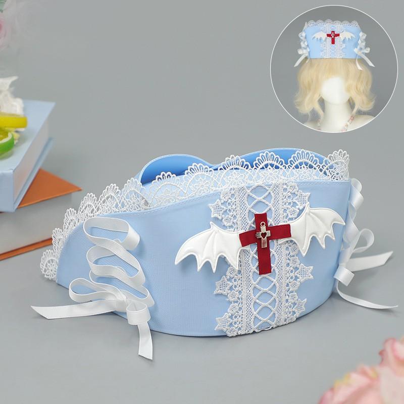 Y2K Medical Nurse Hat Cosplay Accessory Anime Lolita Fashion Adult Costume Photography Prop
