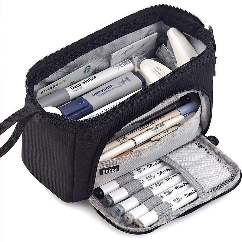 

Пенал большой емкости сумка Kawaii Pen Box Organizer Корейский многофункциональный чехол Школьные принадлежности Офисные принадлежности Канцелярские принадлежности