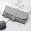 1Pcs Eyeglasses Case Sunglasses Box Glasses Case Women Leather Soft Glasses Bag Fashion Portable Sunglasses Box Bag Accessories