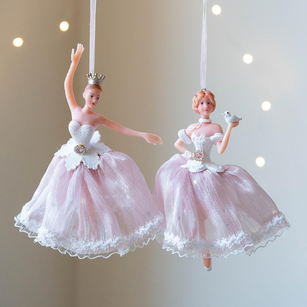 Dance Theme Christmas Ballet Girl Pendant Cute Xmas Girl Decorations  Christmas Tree