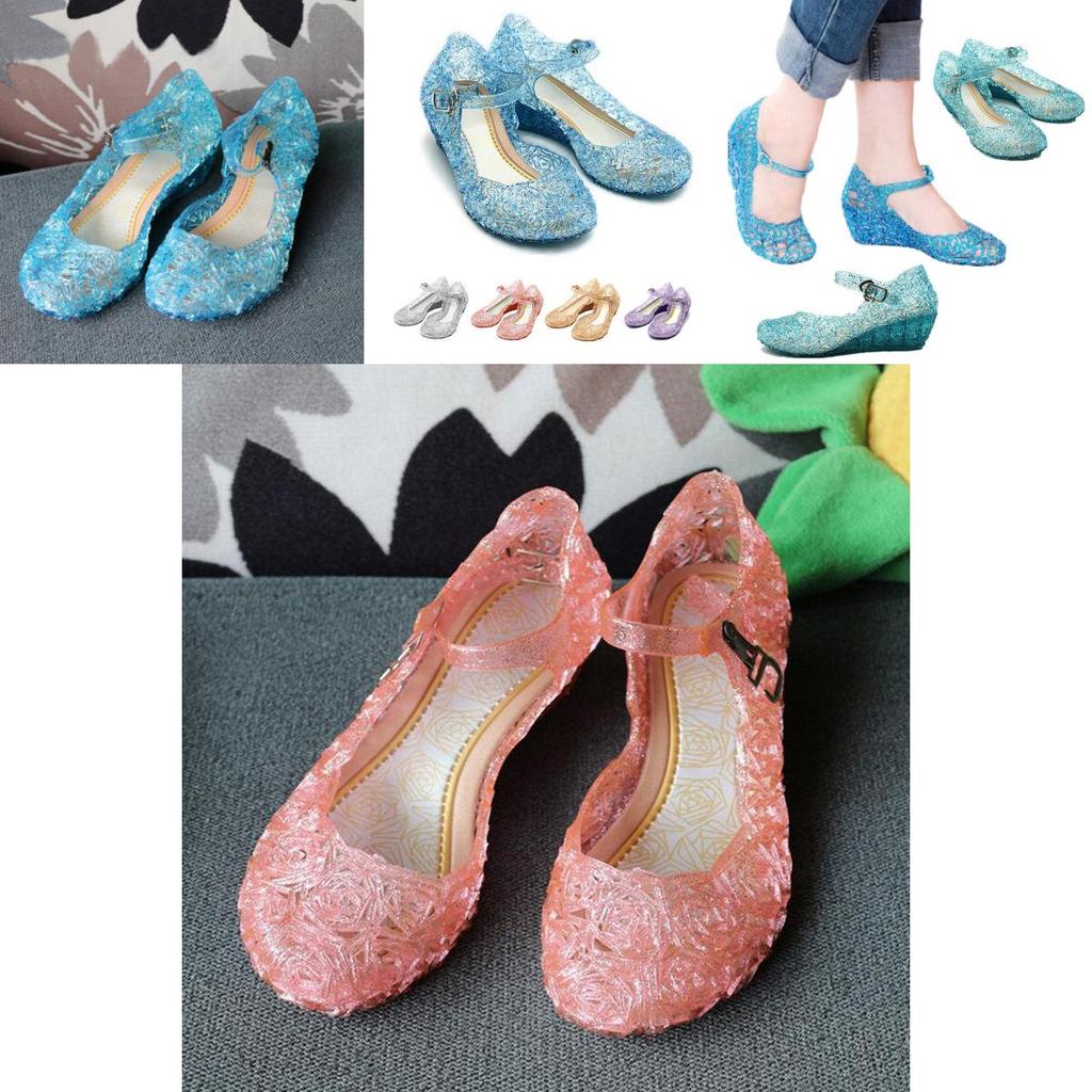 Premium Quality Summer Toddler Kids Baby Girls Wedge Sandals In Vibrant Colors