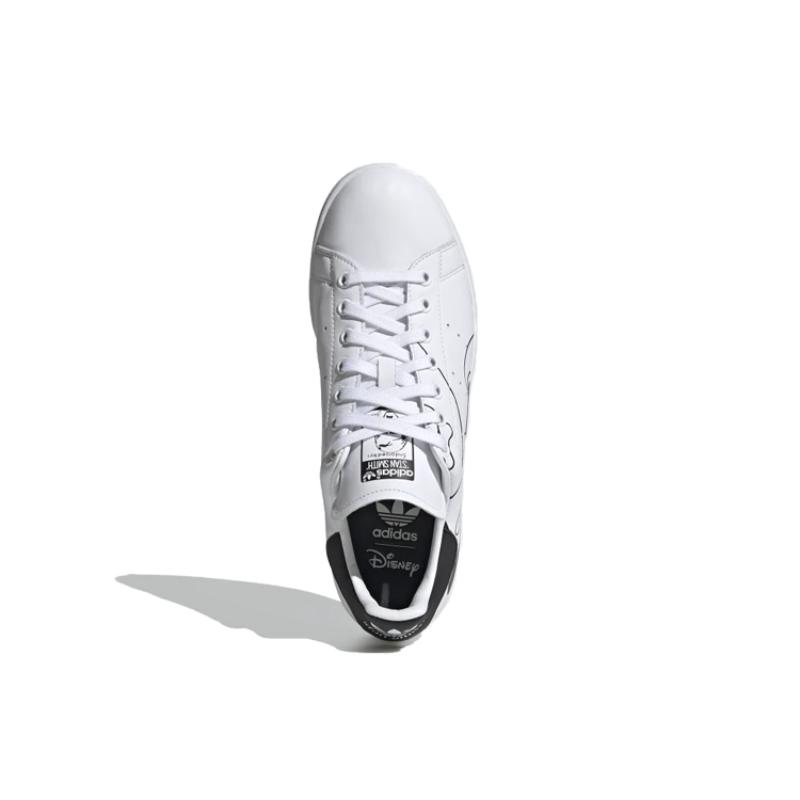 Adidas Disney X Adidas Stan Smith 'Black & White Mickey Mouse' Sneakers FW2895
