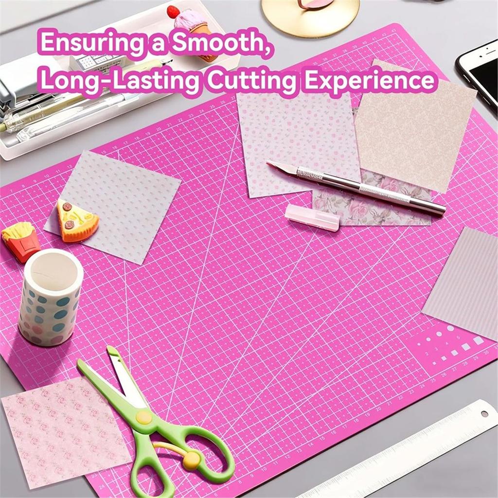 3 Pcs Self Healing Cutting Mat, Double-Sided Non-Slip Rotary Cutting Board for Rotary Cutting, Sewing, Quilting,Crafting