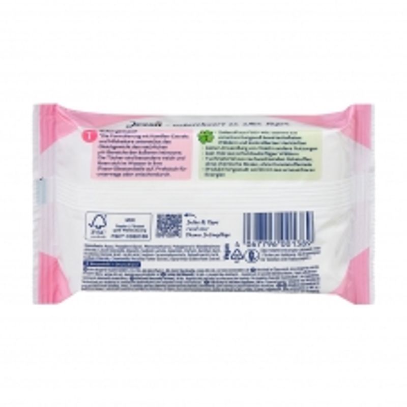 Jessa Sensitive Feminine Cleansing Tissues, 20 Sheets