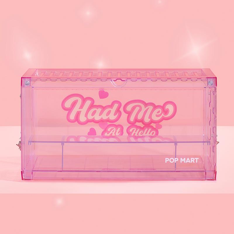 Новый POP MART Сборный дисплейный бокс Розовый Модель Аксессуары 1230131113