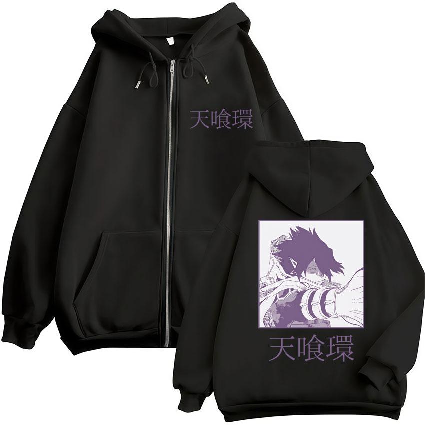 Japonia Anime My Hero Academia Bluzy Rozpinane Harajuku Moda Manga Vintage Bluza Męska Damska Polar Oversize Dresowe Kurtki