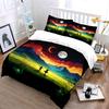 "Mountain Sunset Art Decor Set" Soft Comfortable Duvet Cover Bedding Set Included 1*Duvet Cover & 2*Pillowcases Gift