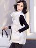 Women's Korean Style White Duck Down Vest - Autumn/Winter 2025, Short, Loose, Thickened, Versatile Sleeveless Outerwear